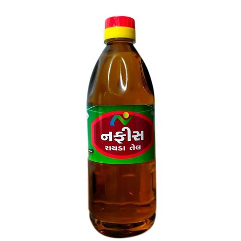 Nafis Yellow Ml Kachi Ghani Mustard Oil Packaging Type Plastic