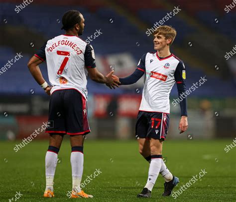 Nathan Delfouneso Bolton Wanderers Ronan Darcy Editorial Stock Photo