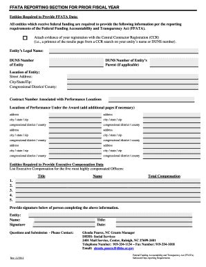 Ffata Reporting Template Complete With Ease Airslate Signnow