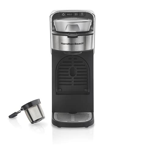 Best Buy Hamilton Beach The Scoop Single Serve Coffee Maker With Removable Reservoir Black 49987