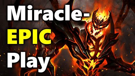 Dota 2 Miracle Shadow Fiend Most EPIC Play YouTube