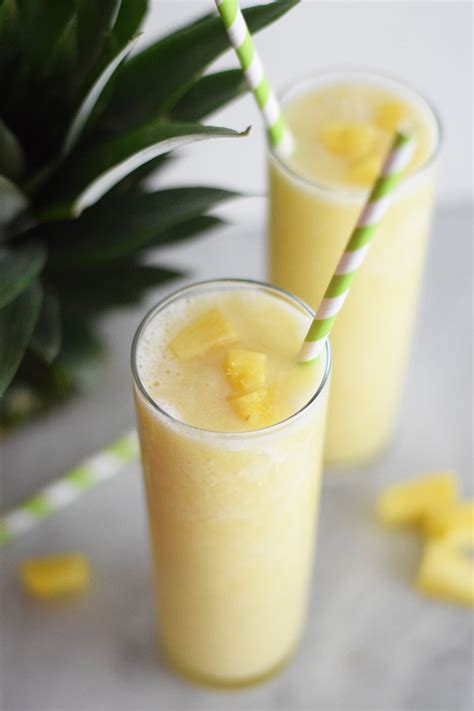 Sweet and Tropical Pineapple Smoothie