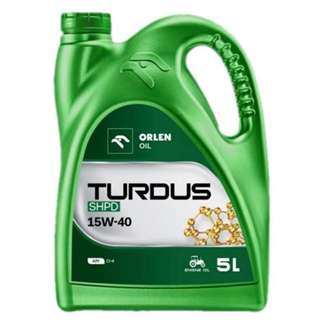 Orlen Oil Dawniej Lotos Turdus Shpd 15w40 Olej Silnikowy 5l Sklep