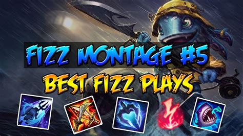 Fizz Montage 6 Best Fizz Plays League Of Legends Wild Rift YouTube