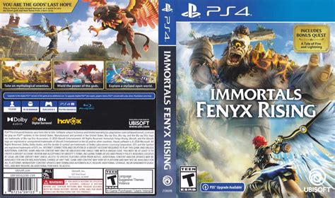 Immortals Fenyx Rising Box Cover Art Mobygames