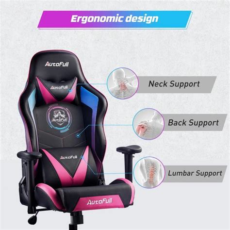 Buy Autofull Gaming Chair Pu Leather Racing Style Computer Chair