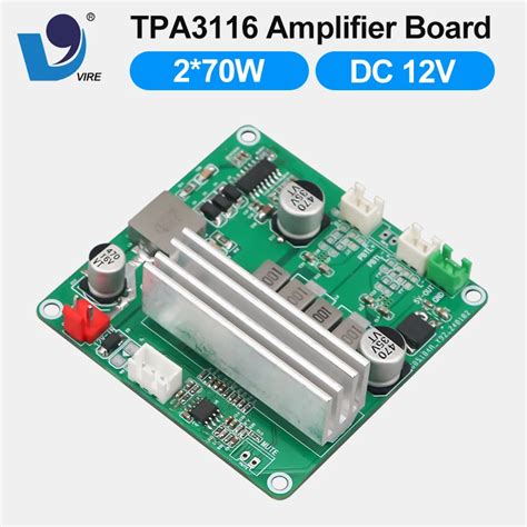 Vire Carte D Amplificateur Num Rique Tpa W X Canaux Pour