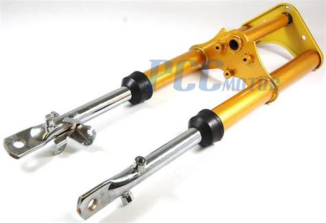 Flypig Upside Down Type Gold Front Shock Forks Assembly For Honda Crf