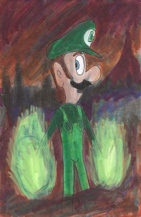 Epic Fire Luigi by SonicClone on DeviantArt