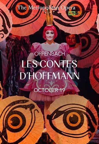 Met Opera Les Contes D Hoffmann Book Tickets Movies