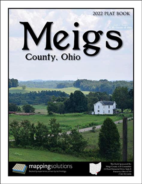 Meigs County Ohio 2022 Plat Book Mapping Solutions