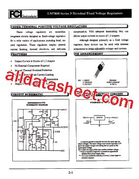 LM7812 Datasheet(PDF) - First Components International