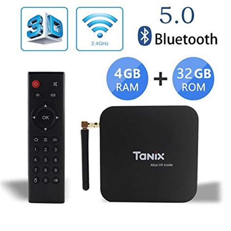 Xilibod Tanix TX6 TV Box Android 9 0 4GB RAM 32GB ROM 4K TV Allwinner