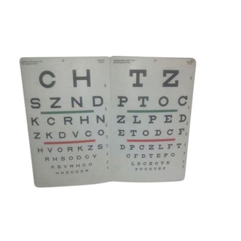 Snellen Sloan Eye Chart 56 Off