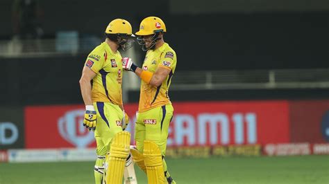 IPL 2020 Sachin Tendulkar Praises Watson Du Plessis On Leading CSK