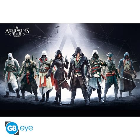 Assassin S Creed Poster Maxi 91 5x61 Characters Abysse Corp