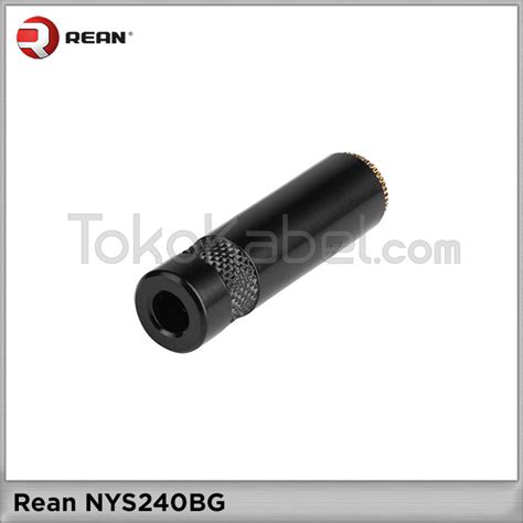 Connector 3 5mm Mini Stereo Female Rean NYS240BG Tokokabel