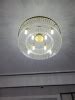 Postmodern Luxury Round K9 Crystal Flush Mount Ceiling Light Living