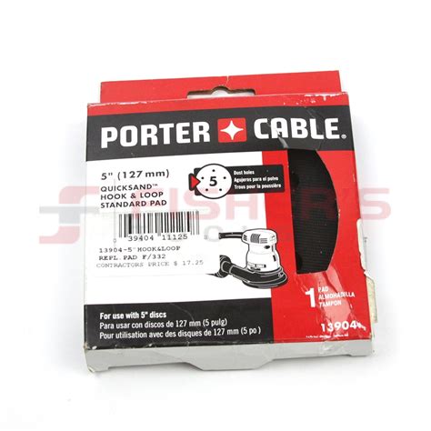 Porter Cable 13904 Quicksand Hook Loop Standard Replacement Pad 5