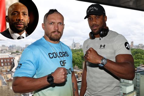 Cut That S Out Anthony Joshua Blasted For Approach To Oleksandr Usyk Rematch By Johnny