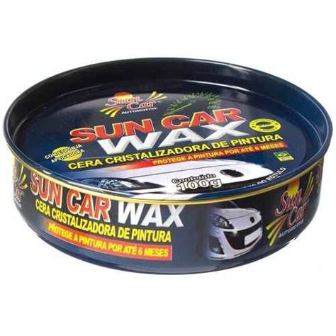 Cera Cristalizadora Automotiva Para Pintura Suncar Wax Em Promo O Na