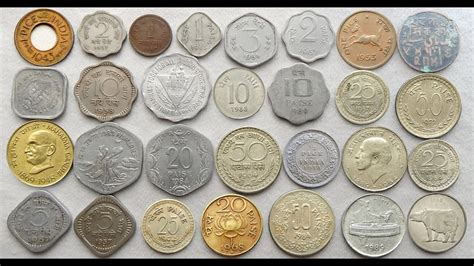 Types Of PAISA Coins Minted In India Till Now Indian Paise Coins