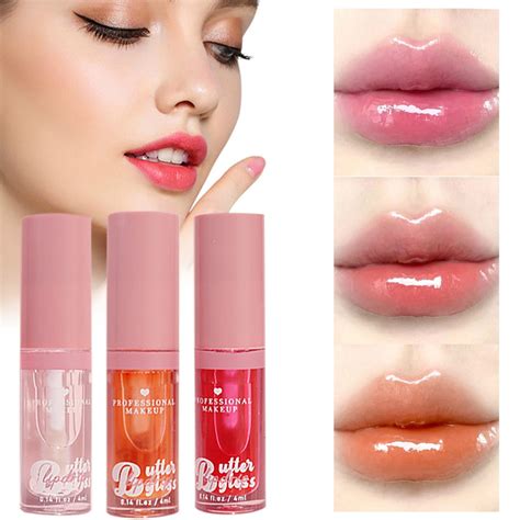 Hanzidakd Lip Butters Clearance Plumping Lip Oil 3 Packs Hydrating Lip