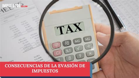 Consecuencias de la evasión de impuestos Impuestos Gov