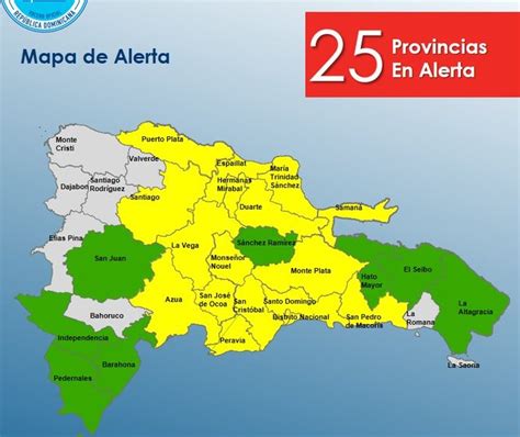 Coe Mantiene 25 Provincias En Alerta Prevé Reducción Gradual De Las