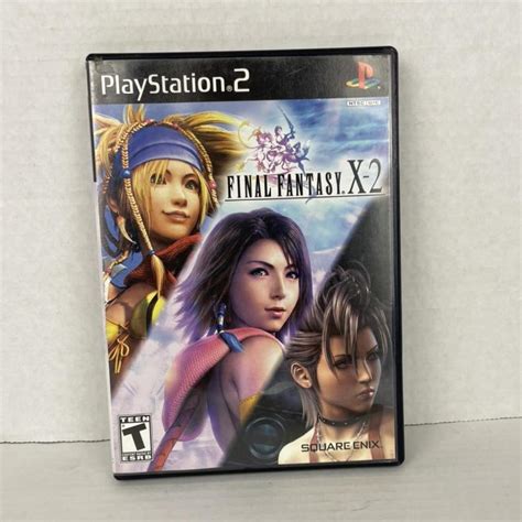 Final Fantasy X-2 PS2 Video Game 2003 Case in good... - Depop