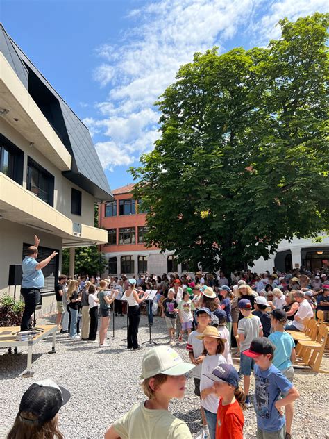 Behnisch Architekten Opening Ceremony Oberstufenbau Freie