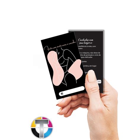 Tag Etiqueta Roupas Moda Lingerie 100unid Lingerie Variações