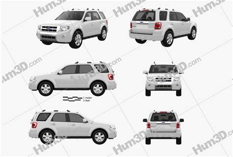 Ford Escape 2015 Blueprint Template