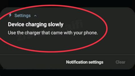 Fix Device Charging Slowly Use The Charge That Came With Your Phone