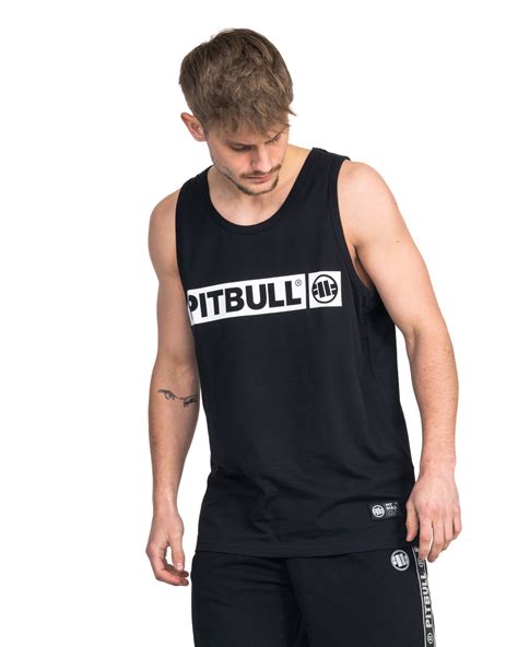 Tank Top Pit Bull Hilltop Czarny Sklep Odziejsie Pl