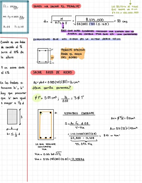 Apuntes De Criterios Estrcuturales Calculo De Trabes Y Contratrabes De Concreto Armado Ppt