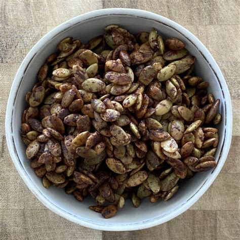 Sweet Roasted Pumpkin Seeds | Good Nutrition