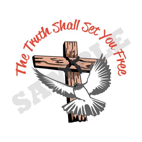 Truth Shall Set You Free SVG DXF Graphic Art Cut file | Etsy