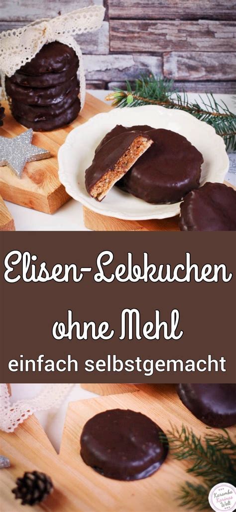 Elisen Lebkuchen Ohne Mehl Kekse Backen Rezept Lebkuchen Backen Lecker