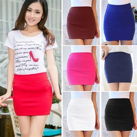 Jual Rok Mini Sexy Transparan Wanita Hot Korean Style Span Pendek Spendek Soft Premium Shopee
