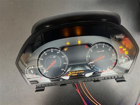 BMW 6WB Retrofit Digital LED LCD Cluster Speedo Supply Fit F30 F31