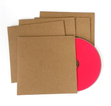 Recycled Cardboard Sleeve For Cd Cd Dvd Jackets Cardboard Jackets