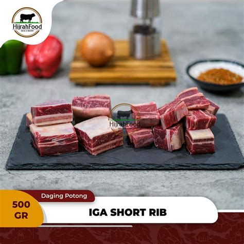 Jual Daging Iga Sapi Beef Short Ribs Shortrib Aus Shopee Indonesia