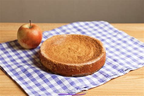 Bizcocho De Manzana Sin Lactosa Y Sin Gluten