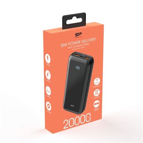 Power Bank Silicon Power Qs28 20000 Mah Eg831903 Silicon Power