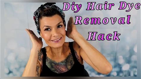 Diy Hair Dye Removal Hack Does It Really Work Youtube