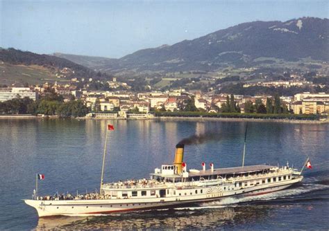 DS La Suisse Lac Léman Raddampfer vapeur Dampfschiff Kaufen auf