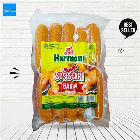 Jual Harmoni Sosis Sapi Bakar Isi Sosis Sapi Harmoni Isi