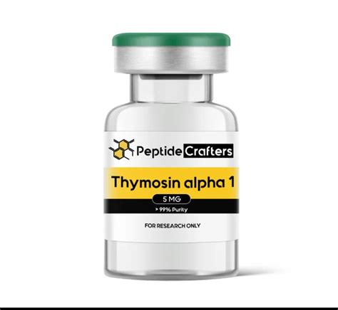 Thymosin Alpha 1 5mg Peptide Crafters Buy Research Peptides