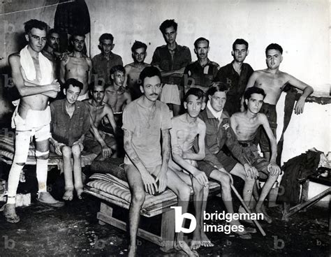 Image Of British Prisoners Photographed In The Medical Section Of The